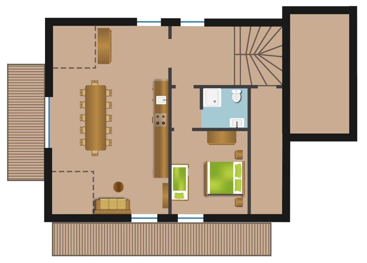 Chalet Montis Флахау Экстерьер фото